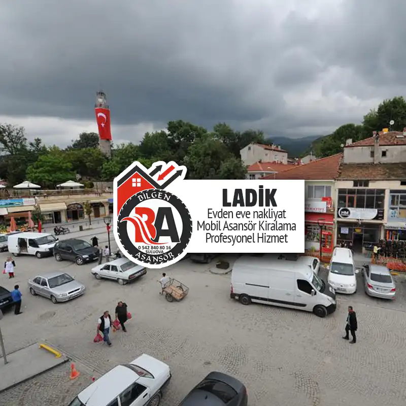 Ladik Evden Eve Asansörlü Nakliye Hizmeti