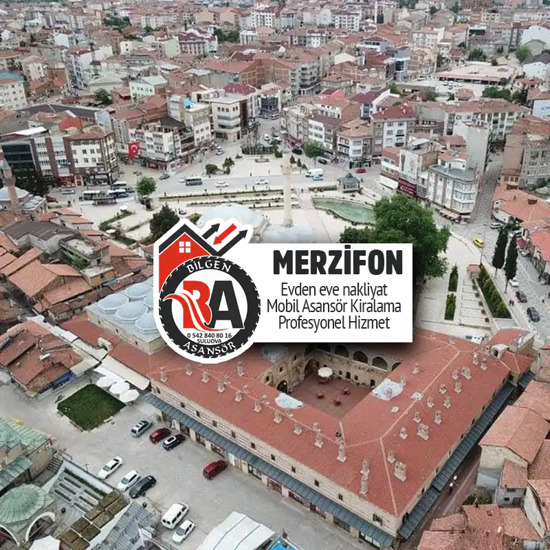 Merzifon Evden Eve Asansörlü Nakliye Hizmeti